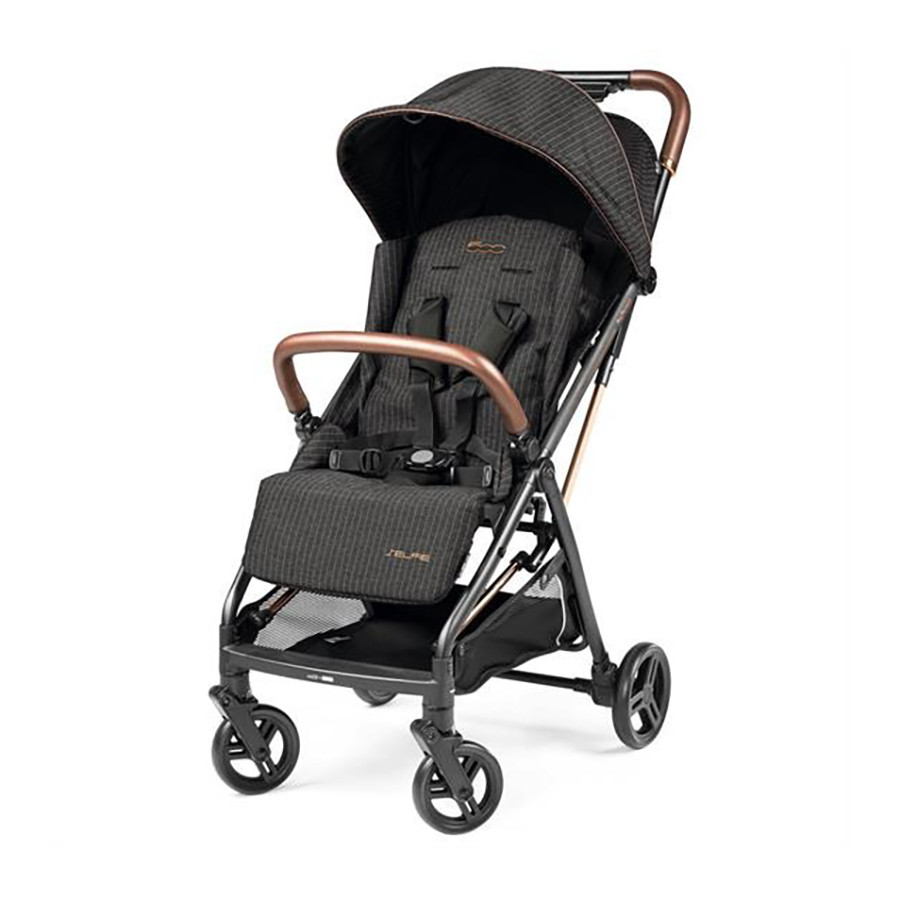 Коляска компактная Selfie 500 Peg-Perego IP22000000GS53SQ53 изысканно-коричневая с полоской
