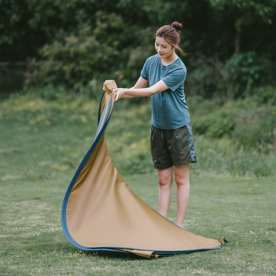 Душевая раскладная палатка Naturehike 6927595776100 NH17Z002-P, коричневая