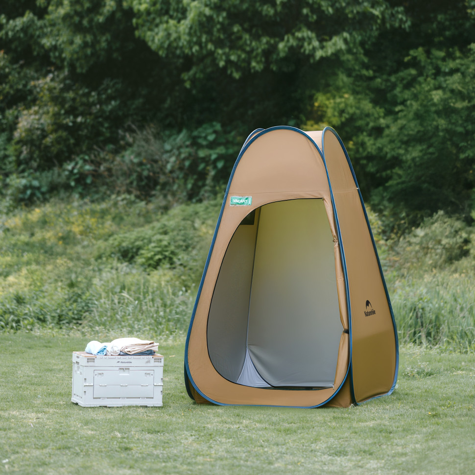 Душевая раскладная палатка Naturehike 6927595776100 NH17Z002-P, коричневая