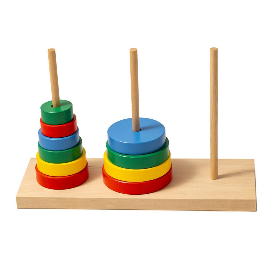 Дитячий дерев'яний сортер