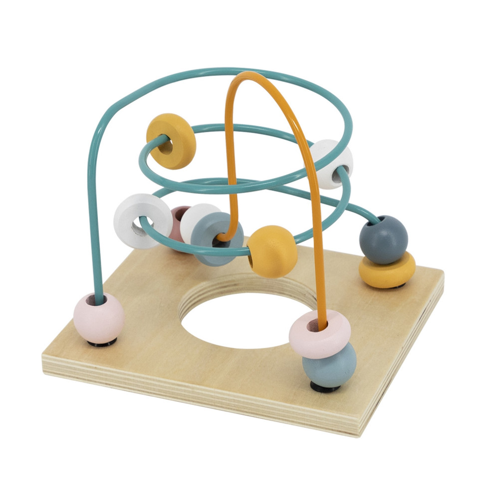 Бізікуб 5 в 1 Viga Toys PolarB 44030 дерев'яний