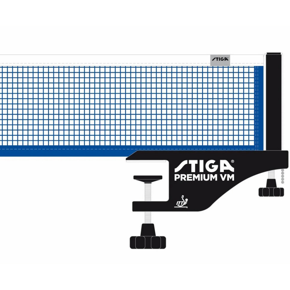 Сітка для настільного тенісу Premium VM ITTF Stiga 931163 (639500)