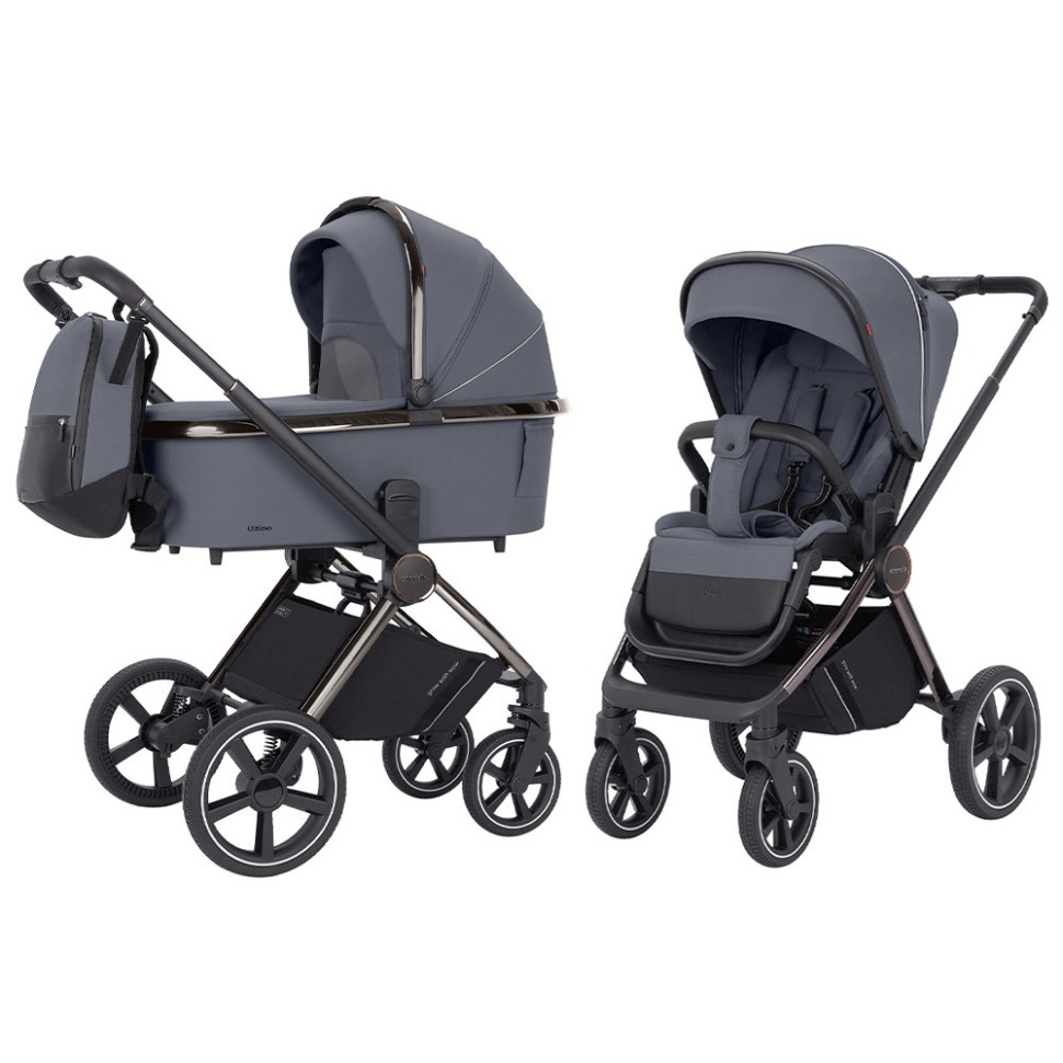 Коляска універсальна 2 в 1 Ultimo Carrello CRL-6520 Cool Grey