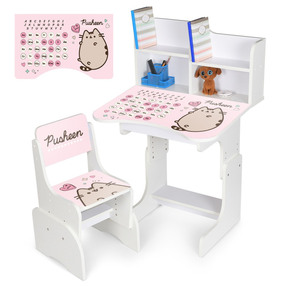 Детская Парта Bambi N 2071-17-1A, дерево, со стульчиком