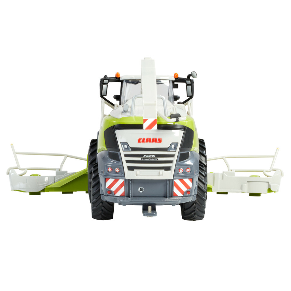 Модель Комбайн кормоуборочный Claas Jaguar 980 Britains 43285B с жаткой Orbis 900, масштаб 1:32
