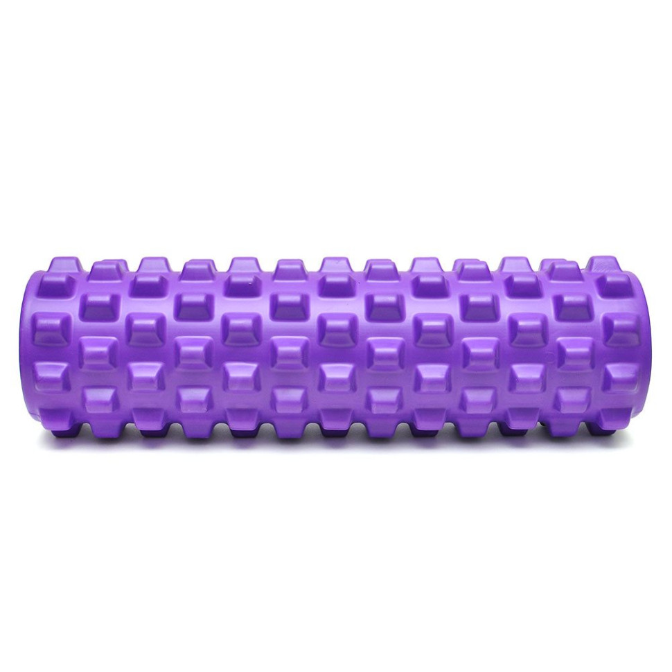 Роллер для йоги и пилатеса Grid Bubble Roller Gemini Sport G0010-PUR 45х14 см