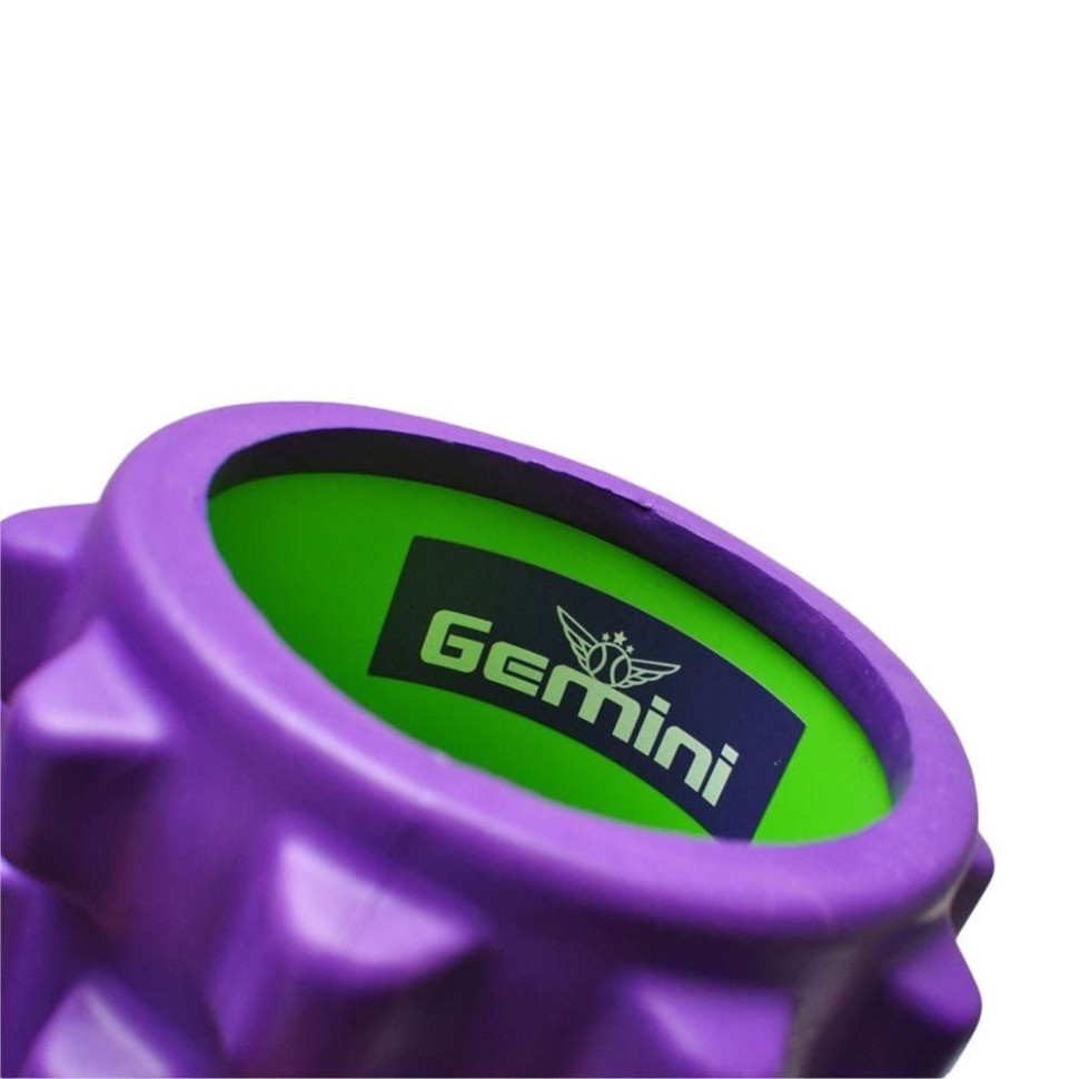 Роллер для йоги и пилатеса Grid Bubble Roller Gemini Sport G0010-PUR 45х14 см