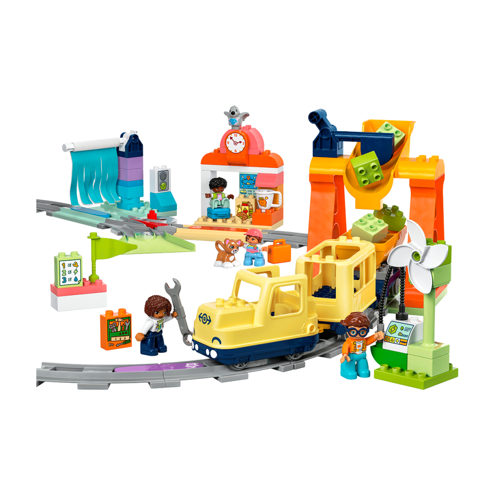 Конструктор DUPLO Town Большой интерактивный общественный поезд LEGO 10428, 103 детали