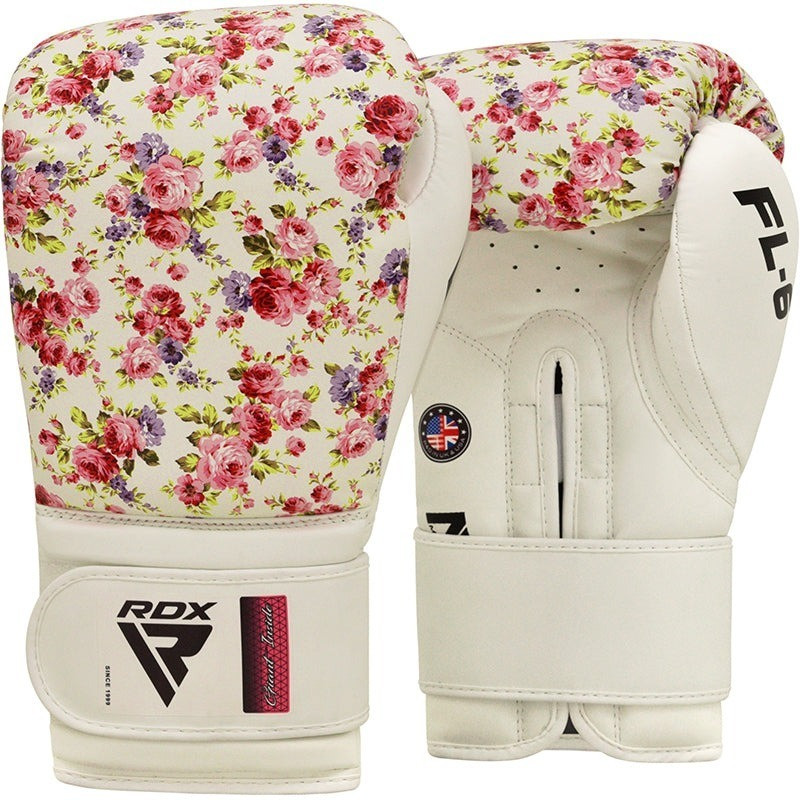 Боксерські рукавиці FL-6 RDX Inc Limited BGR-FL6W-10oz 10 унцій (капа в комплекті)