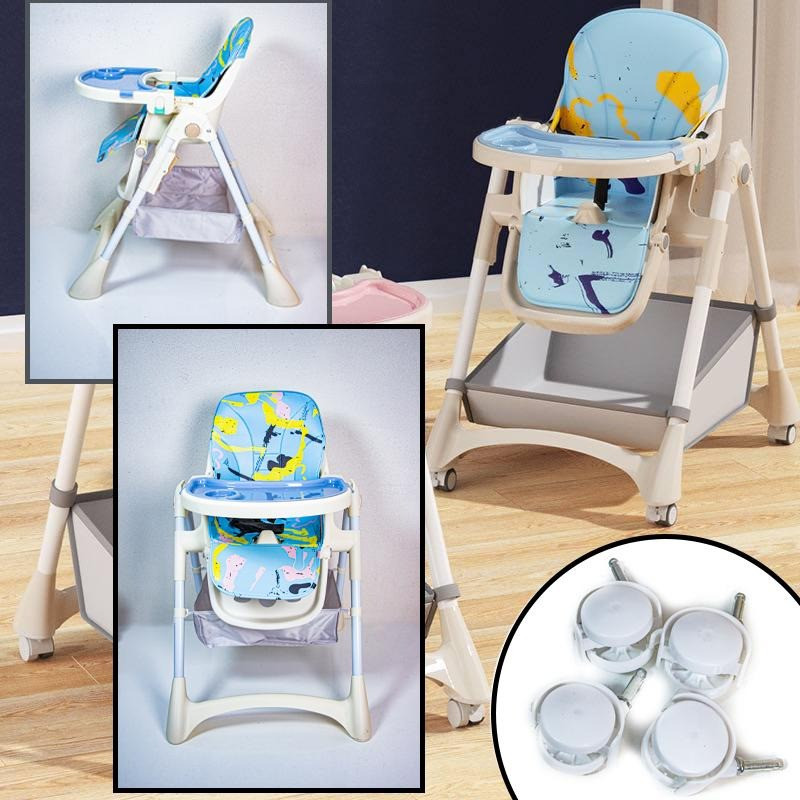 Детский стульчик для кормления Bambi 251697203 Light Blue 5 положений