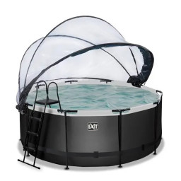 Бассейн каркасный с куполом Exit 30.47.12.20, 360х122 см, 10126 л