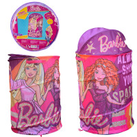 Корзина для игрушек Bambi D-3515 Barbie, в сумке, 43х43х60 см