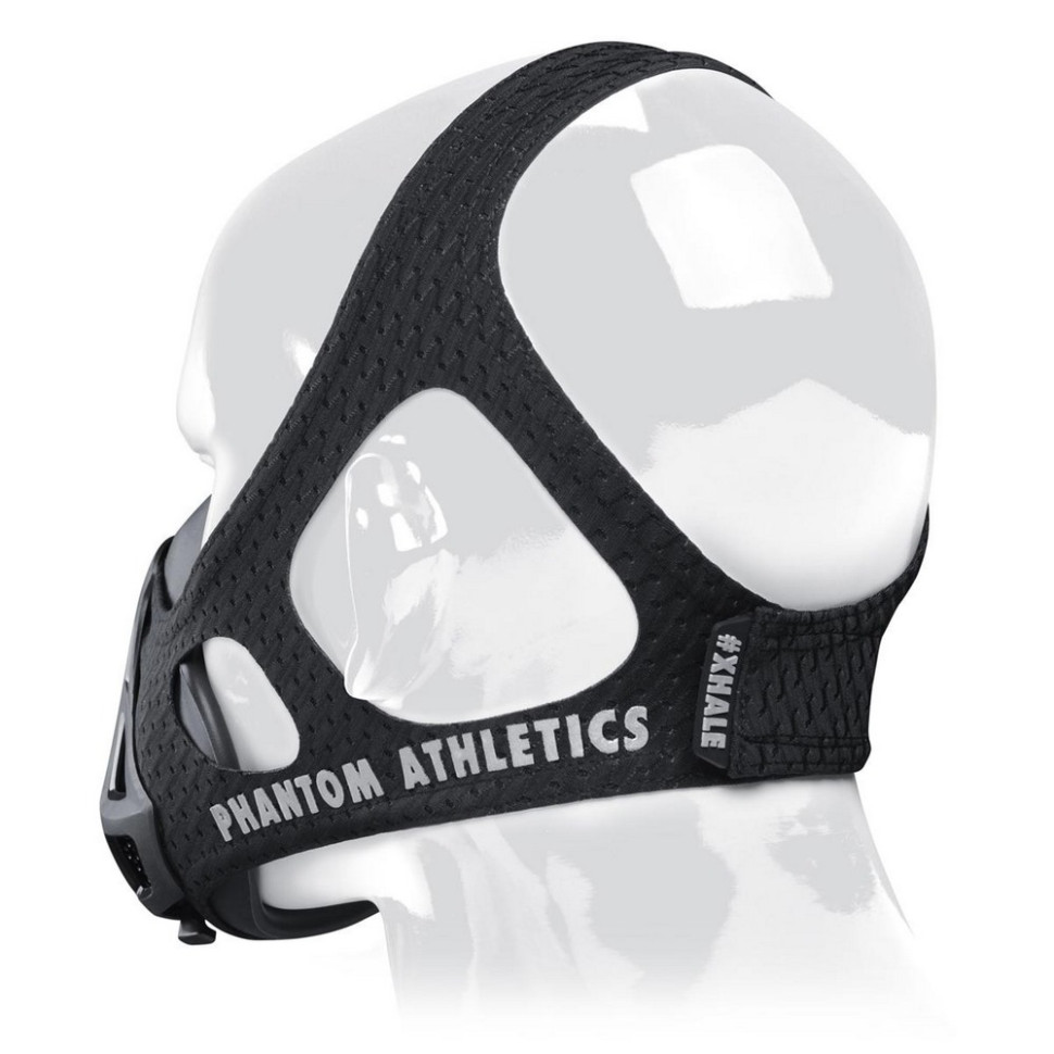Маска для тренировки дыхания Training Mask Phantom PHMASK1000-S, Black, S