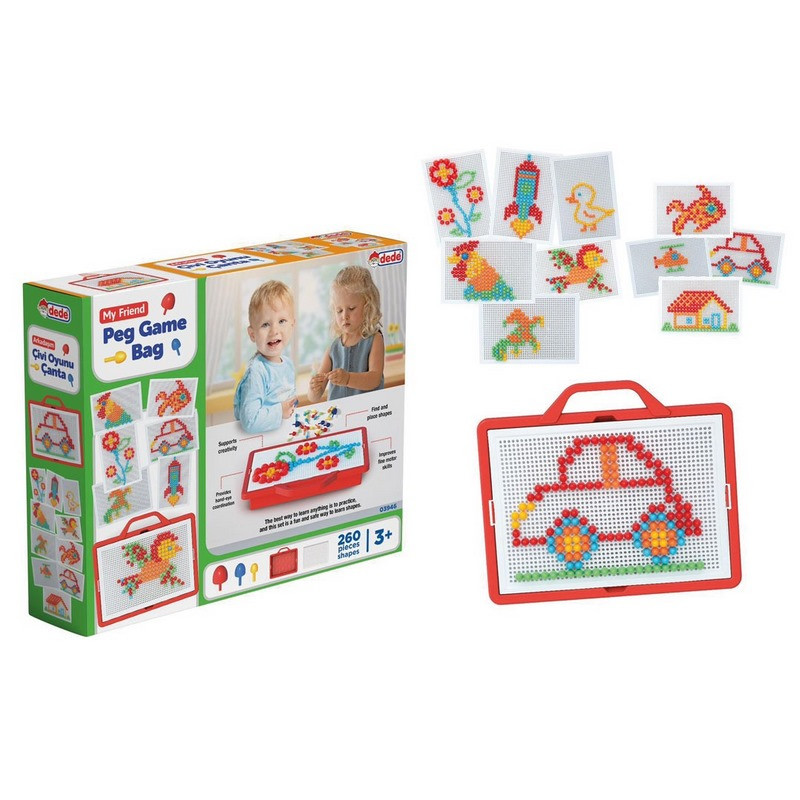 Сумка с набором для творчества с колышками Dede 03946DD