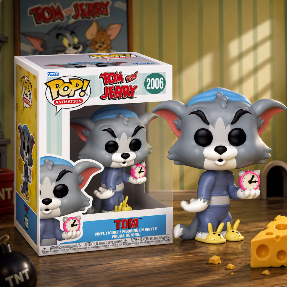 Ігрова фігурка Том з будильником Funko POP! 86282 серії