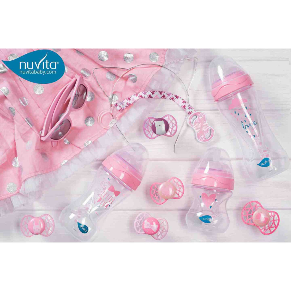 Пустышка Nuvita 7084 Air55 Cool ортодонтическая 6m+ 