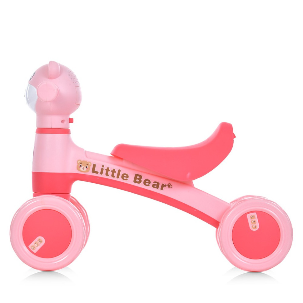 Детская каталка-толокар Bambi M 5762-3 розовый, до 30 кг
