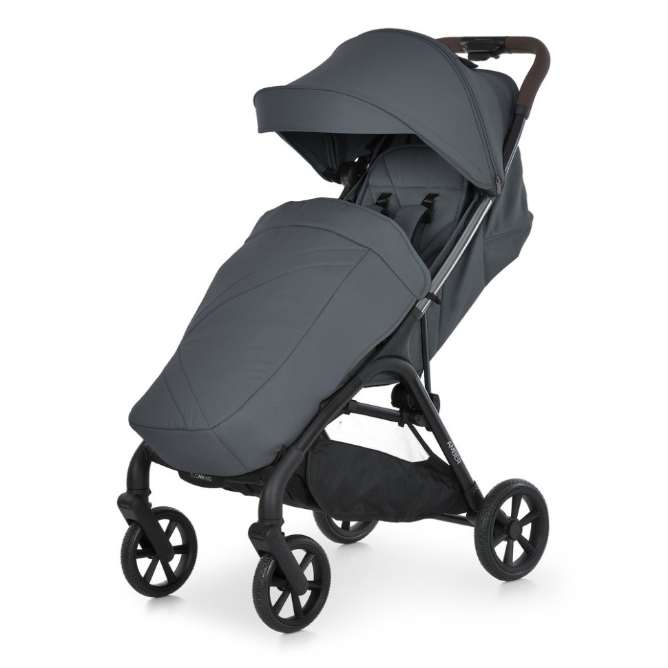 Дитяча прогулянкова коляска AMBER El Camino ME 1227 Magnet Gray