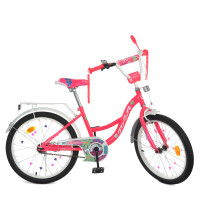 Велосипед дитячий PROF1 Y20302N 20 дюймів, малиновий
