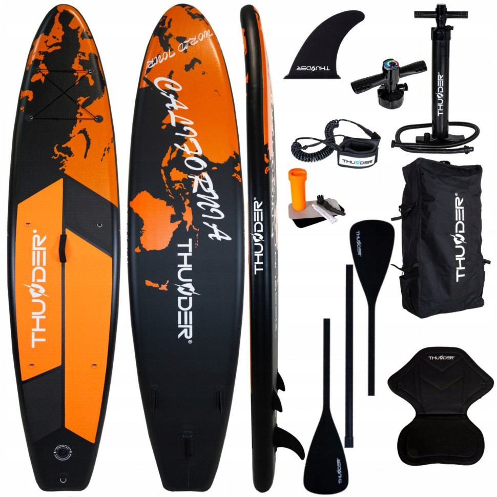 Надувна SUP дошка Earth Thunder SUP-EARTH з веслом 365 см