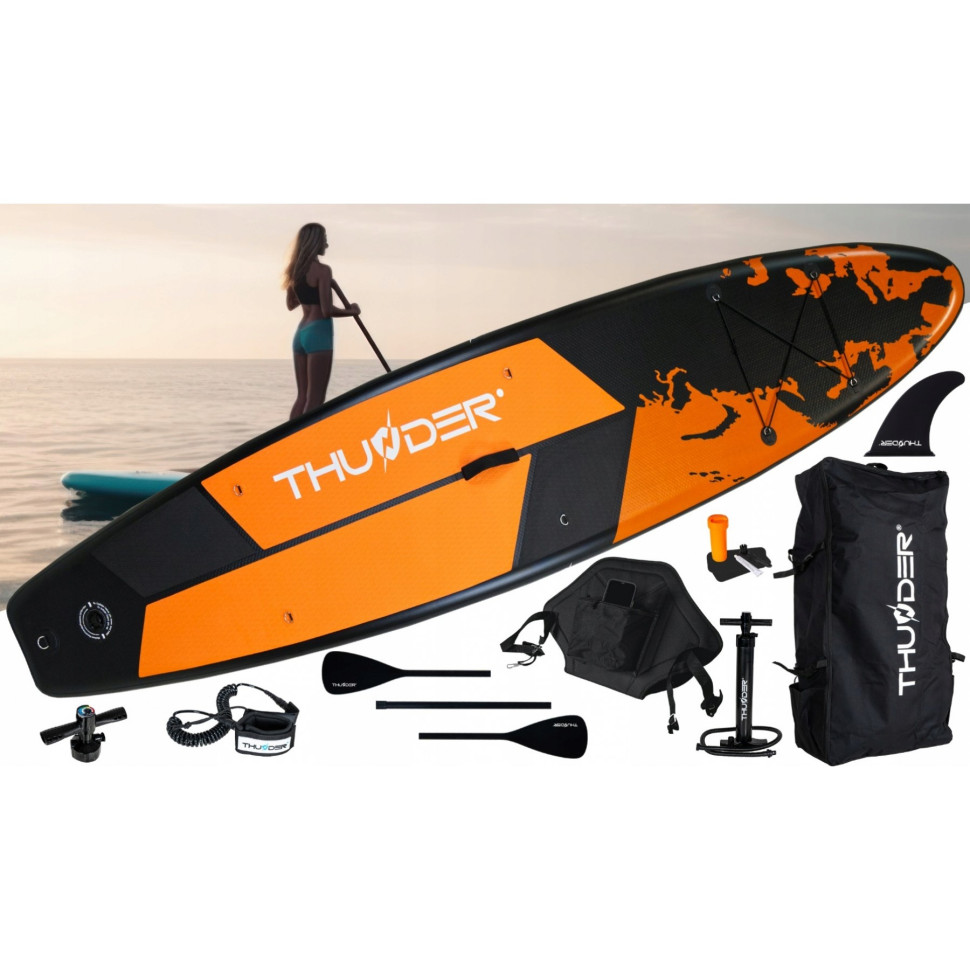 Надувна SUP дошка Earth Thunder SUP-EARTH з веслом 365 см