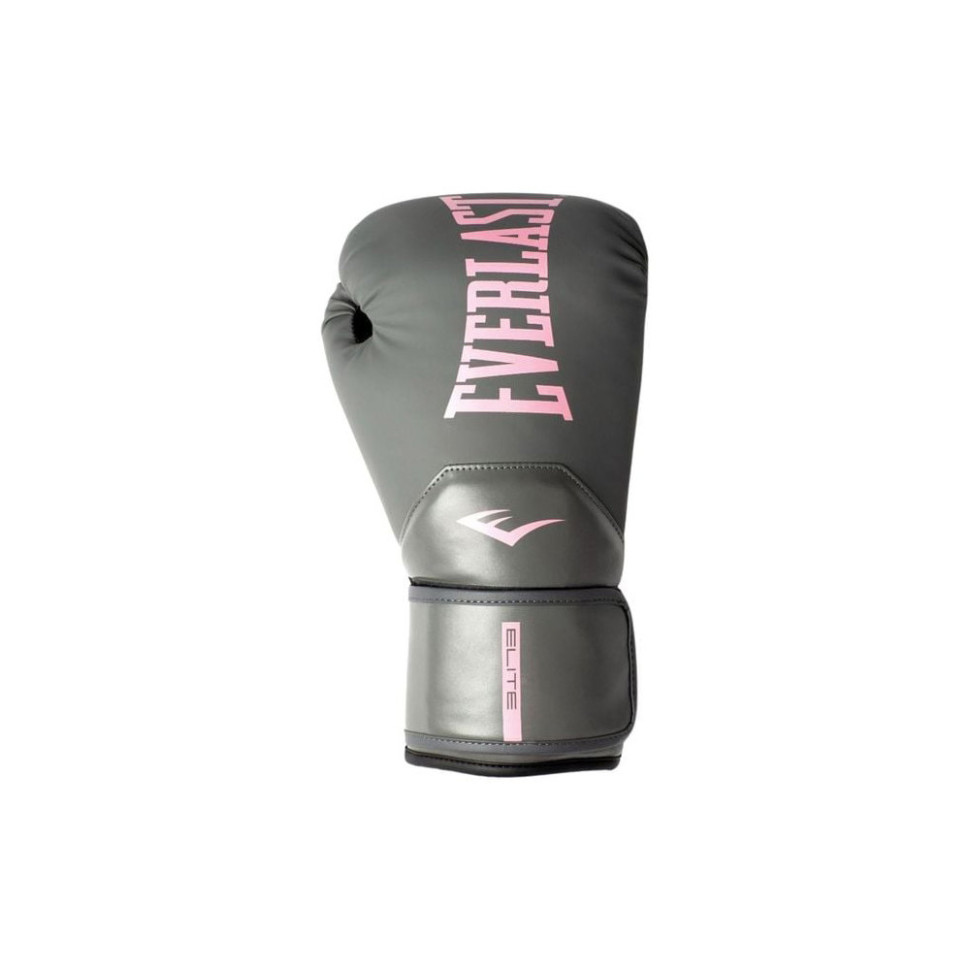 Боксерские перчатки ELITE 2 BOXING GLOVES Everlast P00003311 серый/розовый 12 унций