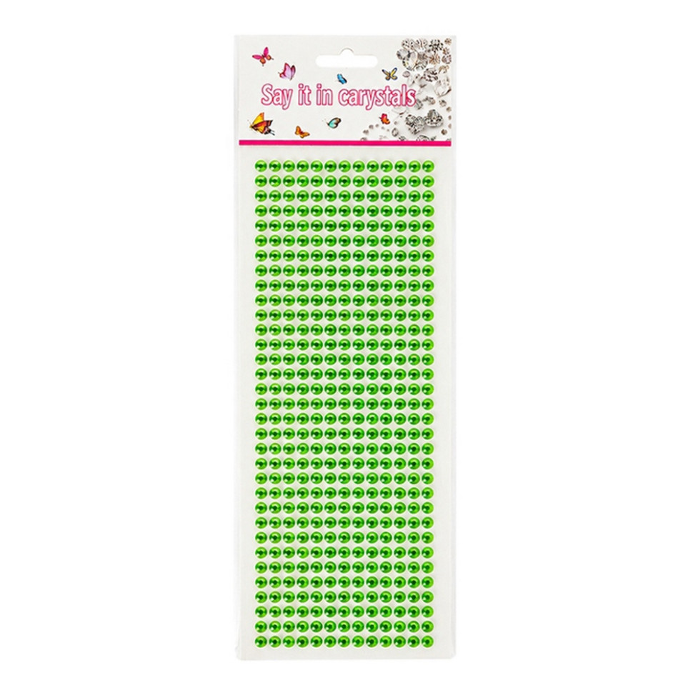 Наклейки декоративные Bambi XY-007(Green) для авто, ноутбуков, телефонов 