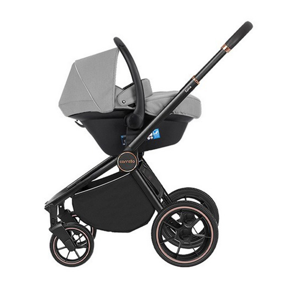 Коляска універсальна 3 в 1 Epica CARRELLO CRL-8511/1 Silver Grey 20