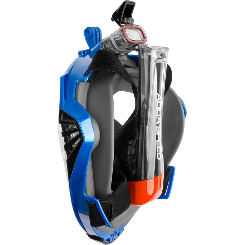 Полнолицевая маска DRIFT Aqua Speed 249-10 черный, синий, S/M