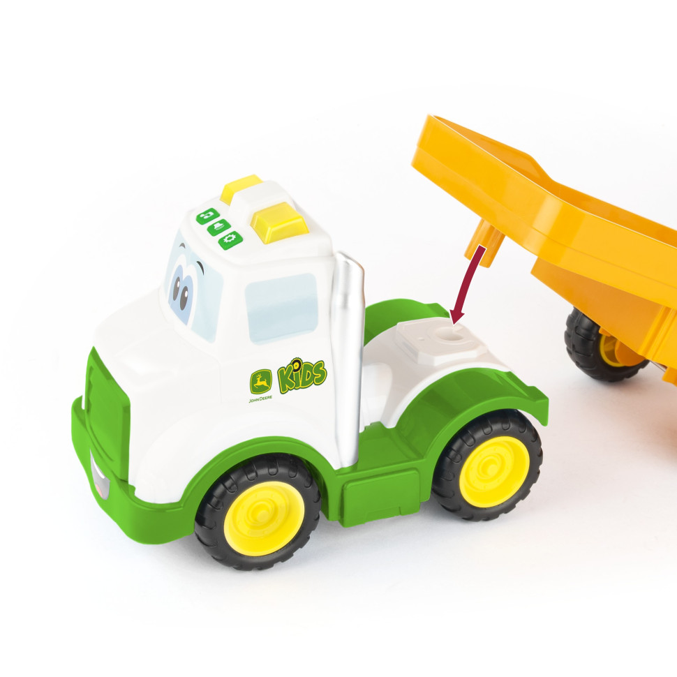 Игрушечный тягач и трактор John Deere Kids 47207 со светом и звуком