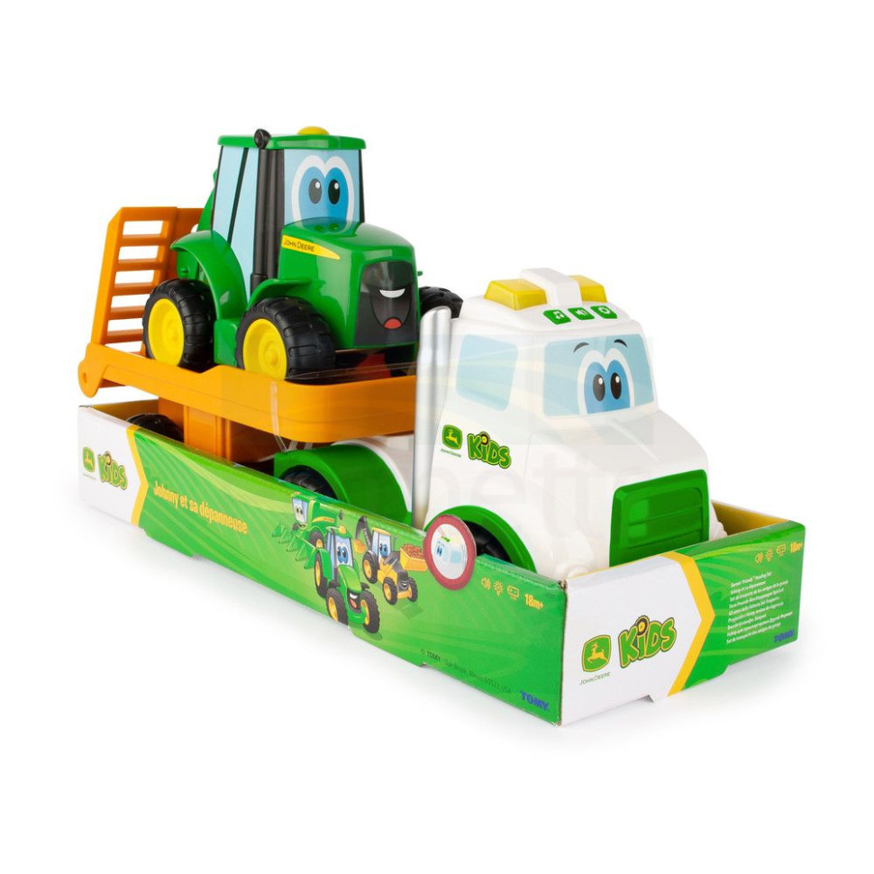 Игрушечный тягач и трактор John Deere Kids 47207 со светом и звуком