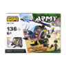 Детский конструктор "Army" Limo Toy KB 119A-D