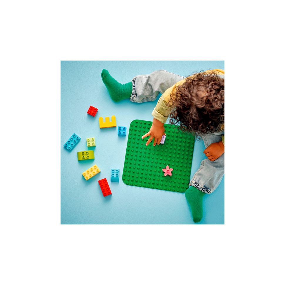 Конструктор DUPLO Зелена будівельна пластина LEGO 10460, 1 деталь