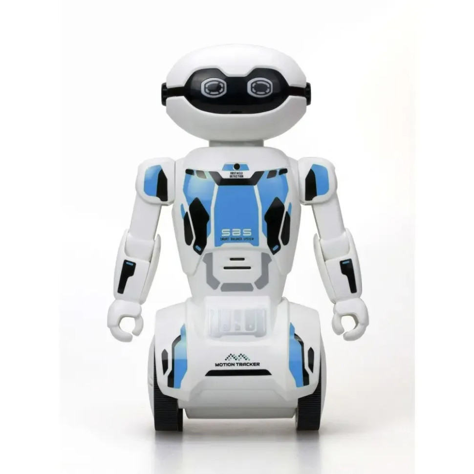 Інтерактивний Робот YCOO Macrobot Silverlit 88045 синій, звук та світло, пульт керування, танцює