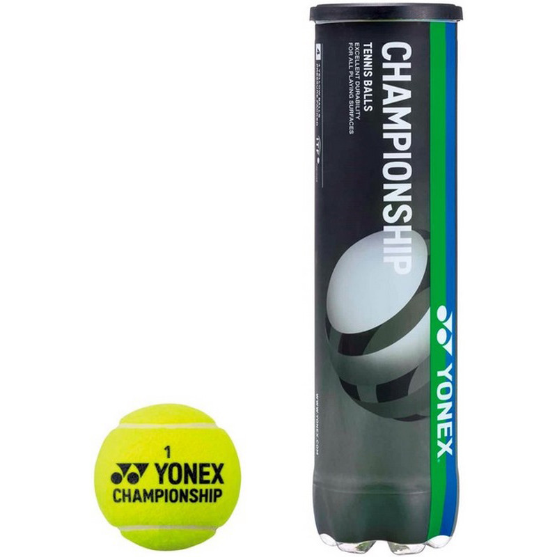 Мячи для тенниса Championship (4B) Yonex TBCH4B в тубусе 4 шт