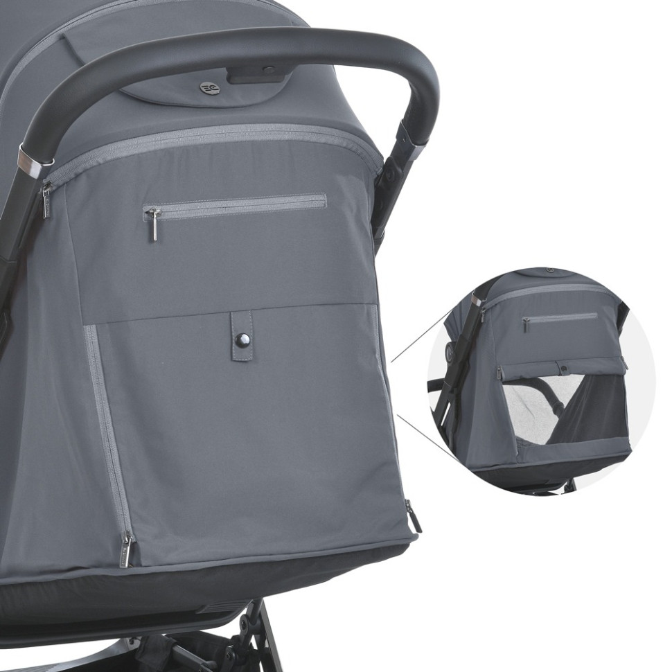 Дитяча прогулянкова коляска BEYA El Camino ME 1127-B Midnight Gray