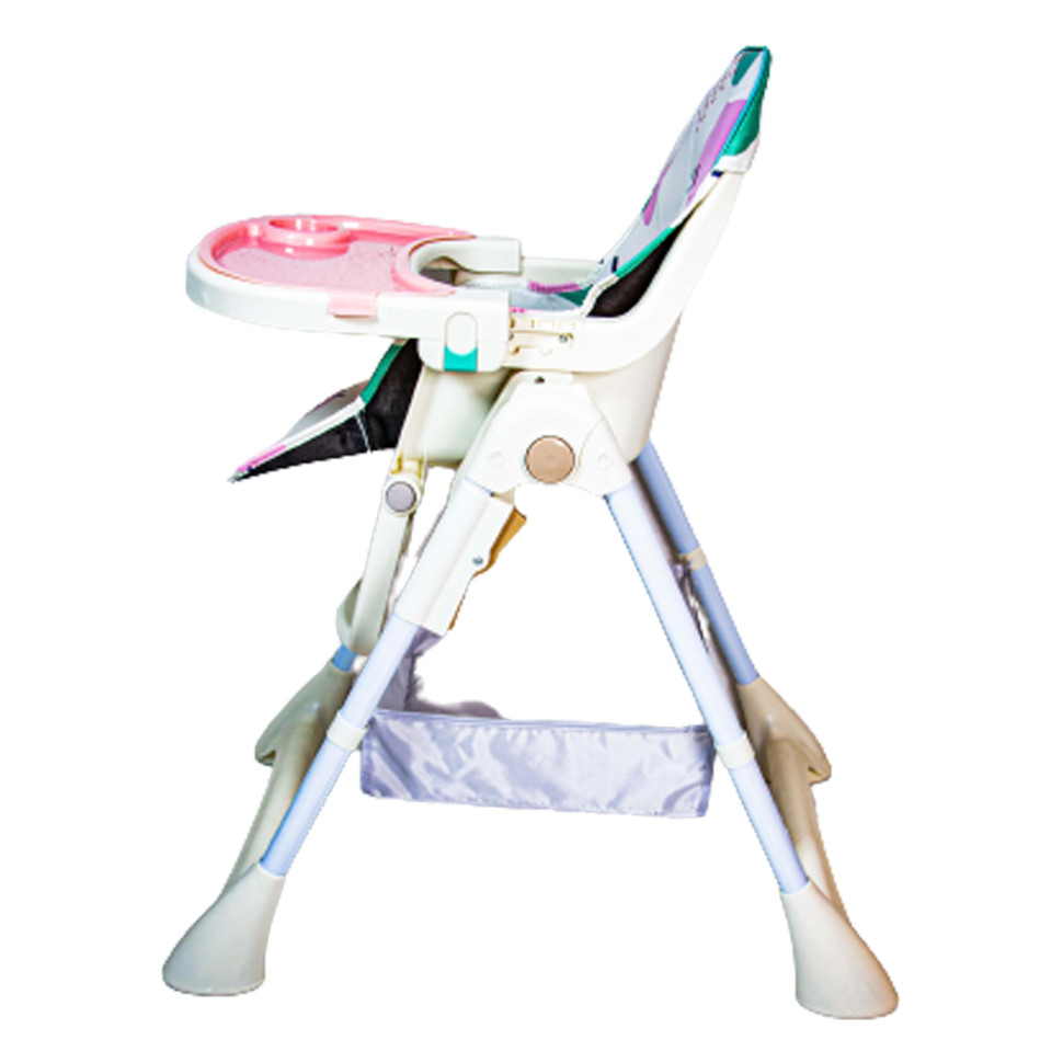 Дитячий стільчик для годування Bambi 601034557 Light Pink 5 положень
