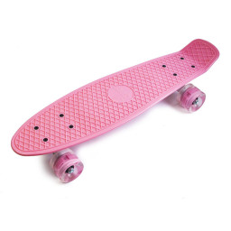 Скейт Penny Board «Pastel Series» Bambi 1995072726 колеса зі світлом 80 кг