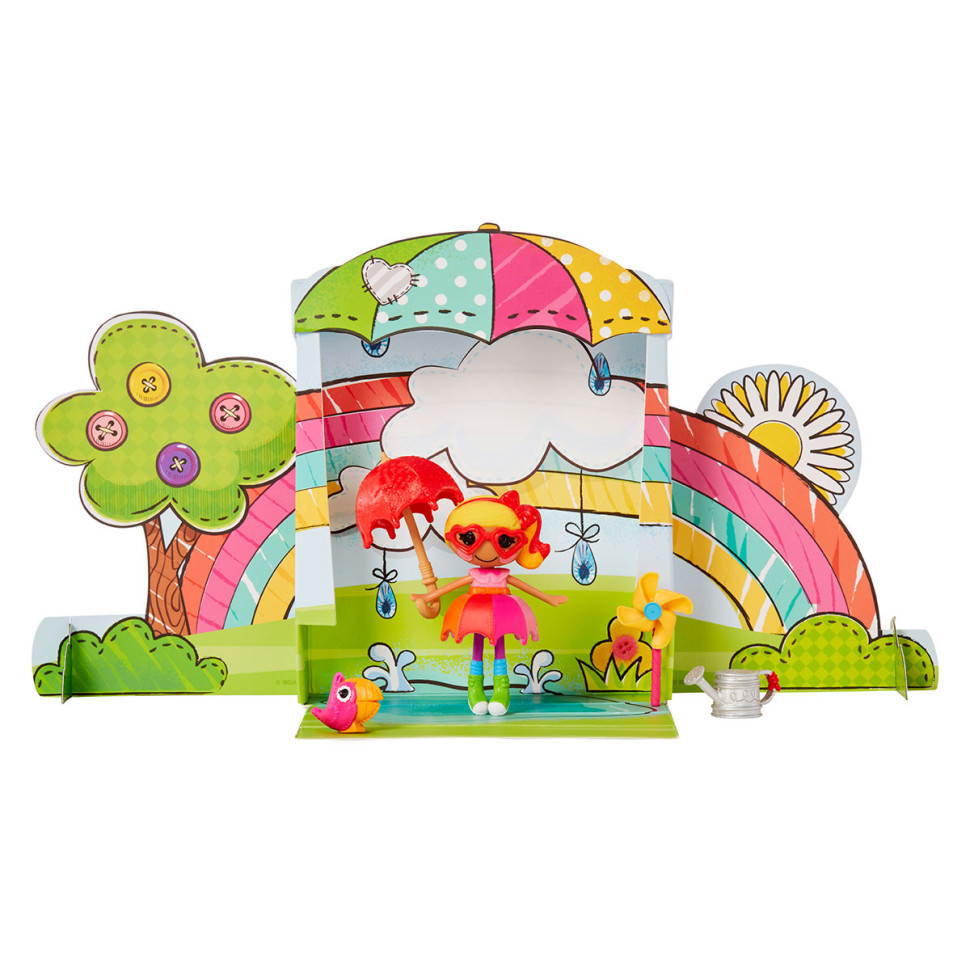 Лялька Лалалупси Райдужна Ейпріл MINI LALALOOPSY 579083 з аксесуарами