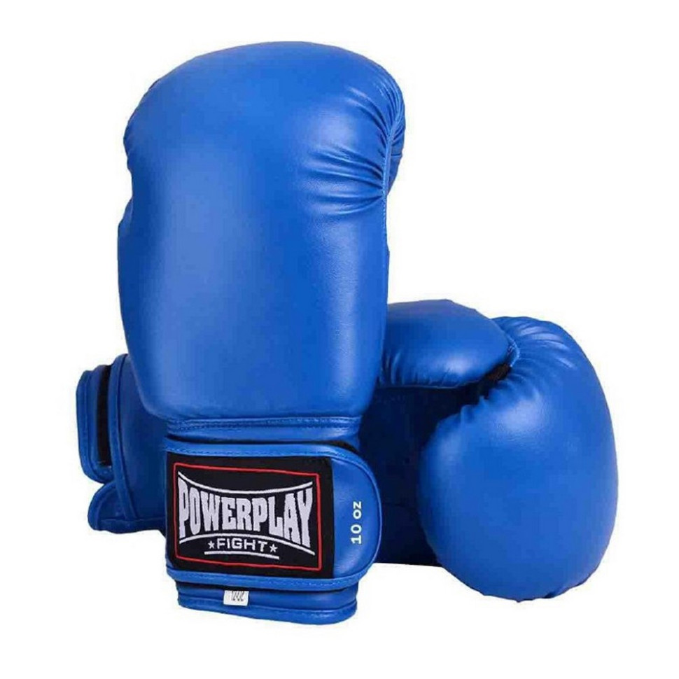 Боксерские перчатки 3004 Classic PowerPlay PP_3004_8oz_Blue, размер 8 унций