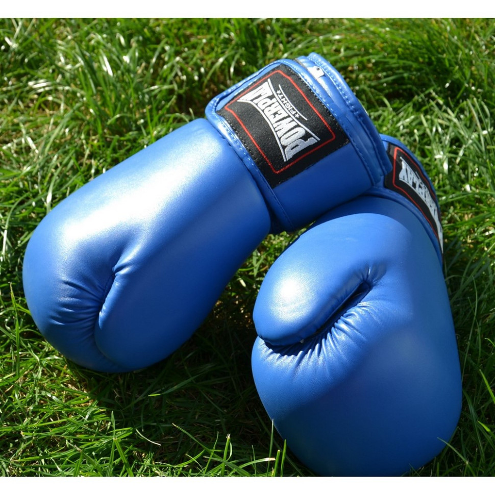 Боксерские перчатки 3004 Classic PowerPlay PP_3004_8oz_Blue, размер 8 унций