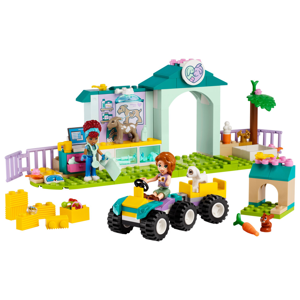 Конструктор Ветеринарна клініка для сільськогосподарських тварин LEGO Friends 42632, 161 деталь