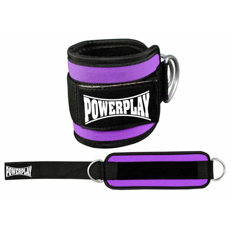 Манжети на щиколотку 3085 PowerPlay PP_3085_Purple, фіолетові