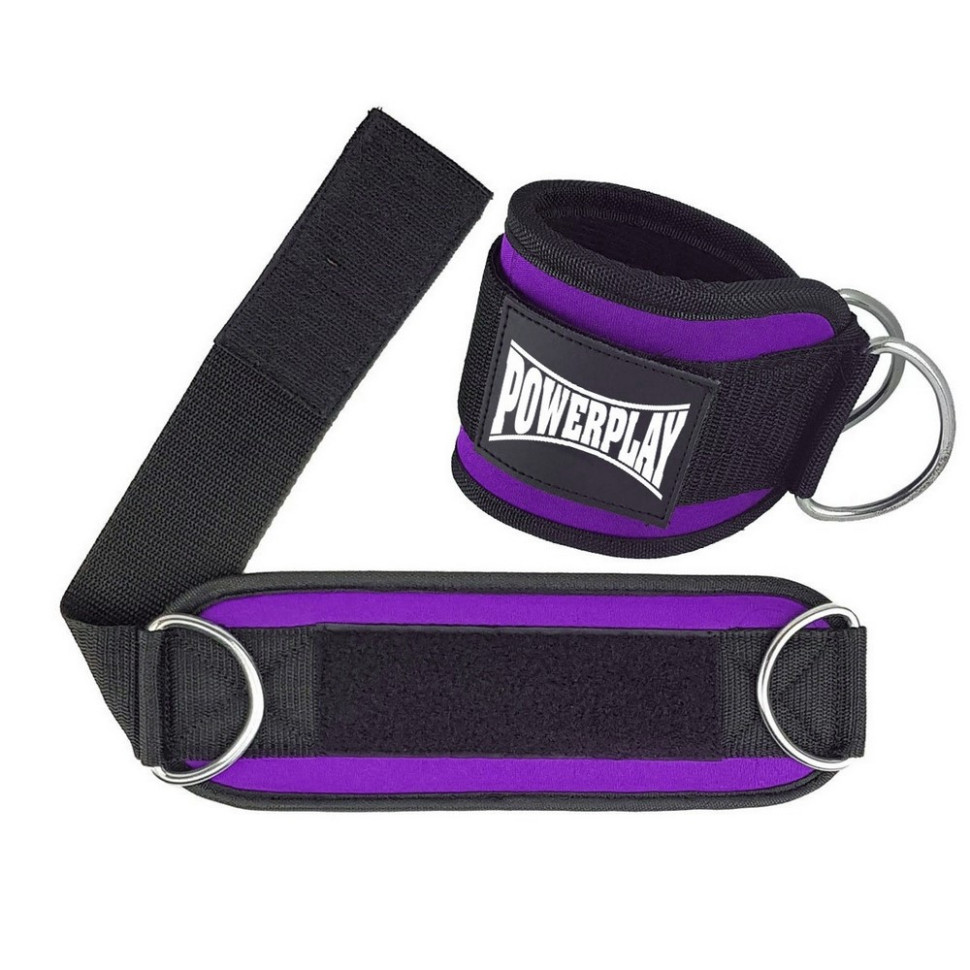 Манжети на щиколотку 3085 PowerPlay PP_3085_Purple, фіолетові