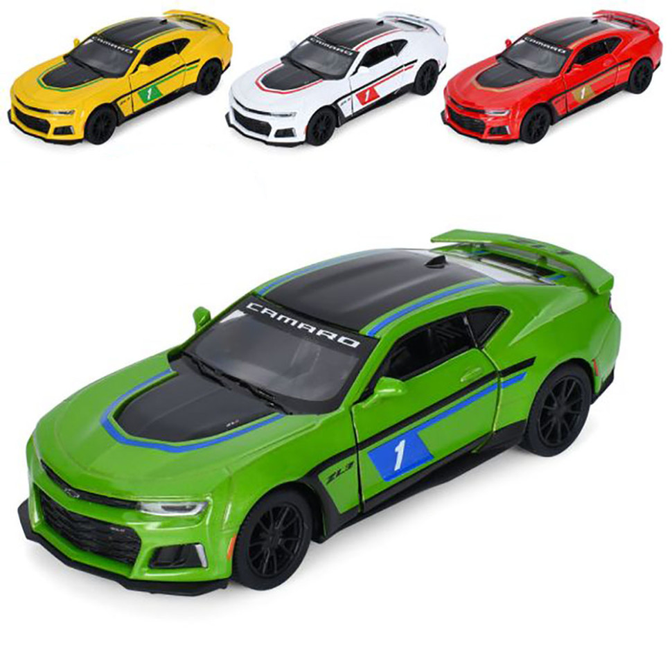 Машинка Chevrolet Camaro ZL1 2017 Kinsmart KT5399FW інерційна, 1:38
