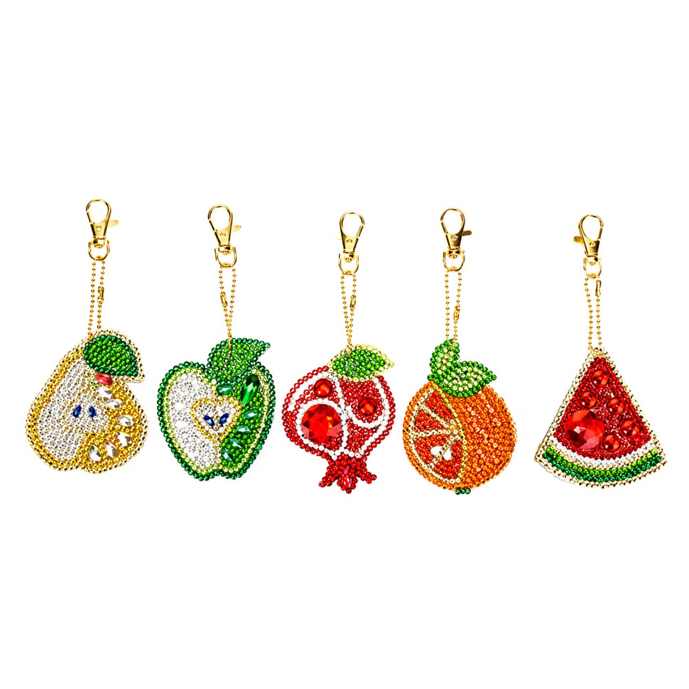 Набір брелків алмазна викладка 