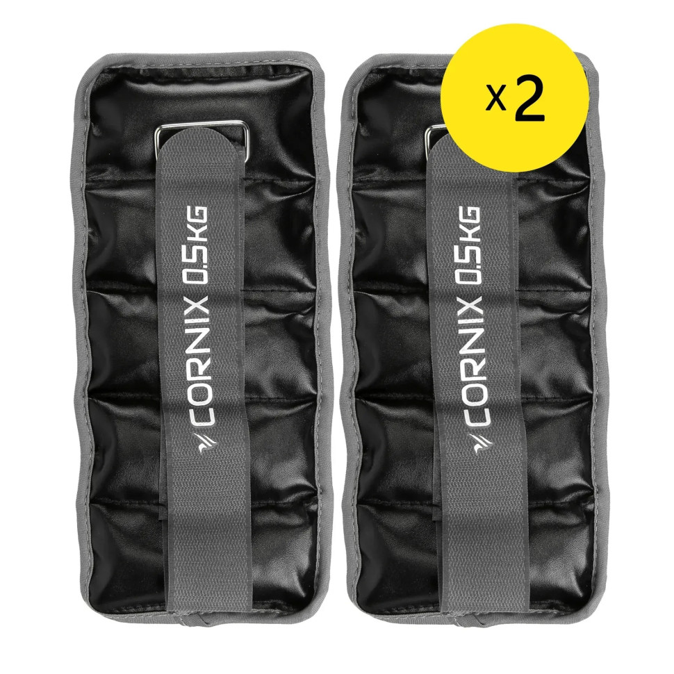 Утяжелители-манжеты для ног и рук Cornix XR-0394, 2 x 0.5 кг