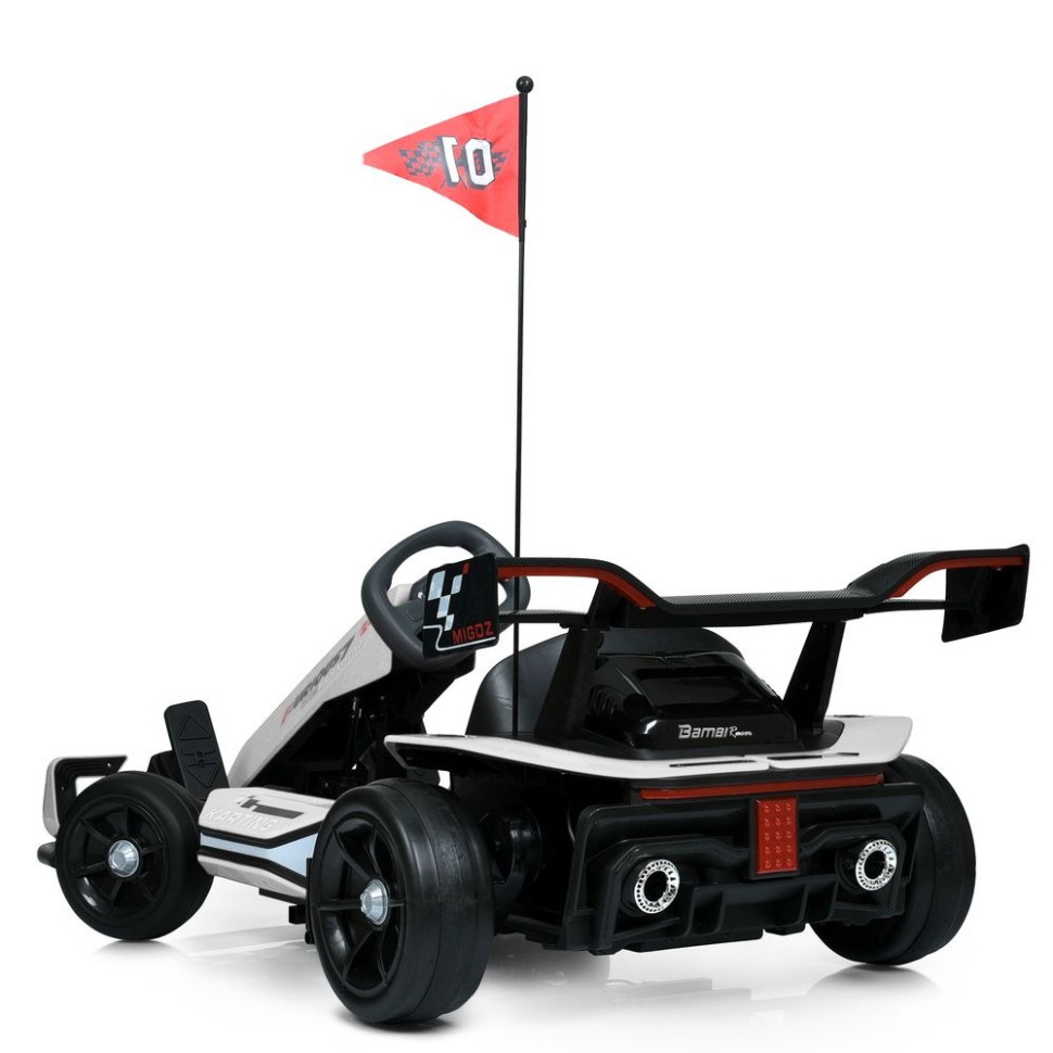 Дитячий електромобіль Електрокарт Bambi M 6148EBL-1(24V) до 150 кг