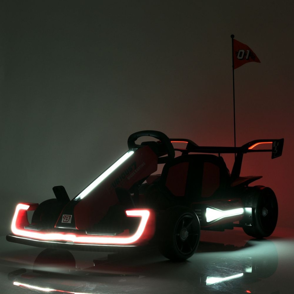 Дитячий електромобіль Електрокарт Bambi M 6148EBL-1(24V) до 150 кг