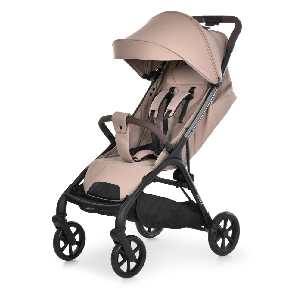 Дитяча прогулянкова коляска AMBER El Camino ME 1227 Nougat Beige
